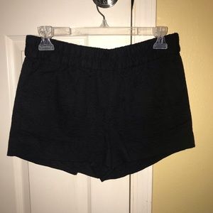 Black J Crew shorts